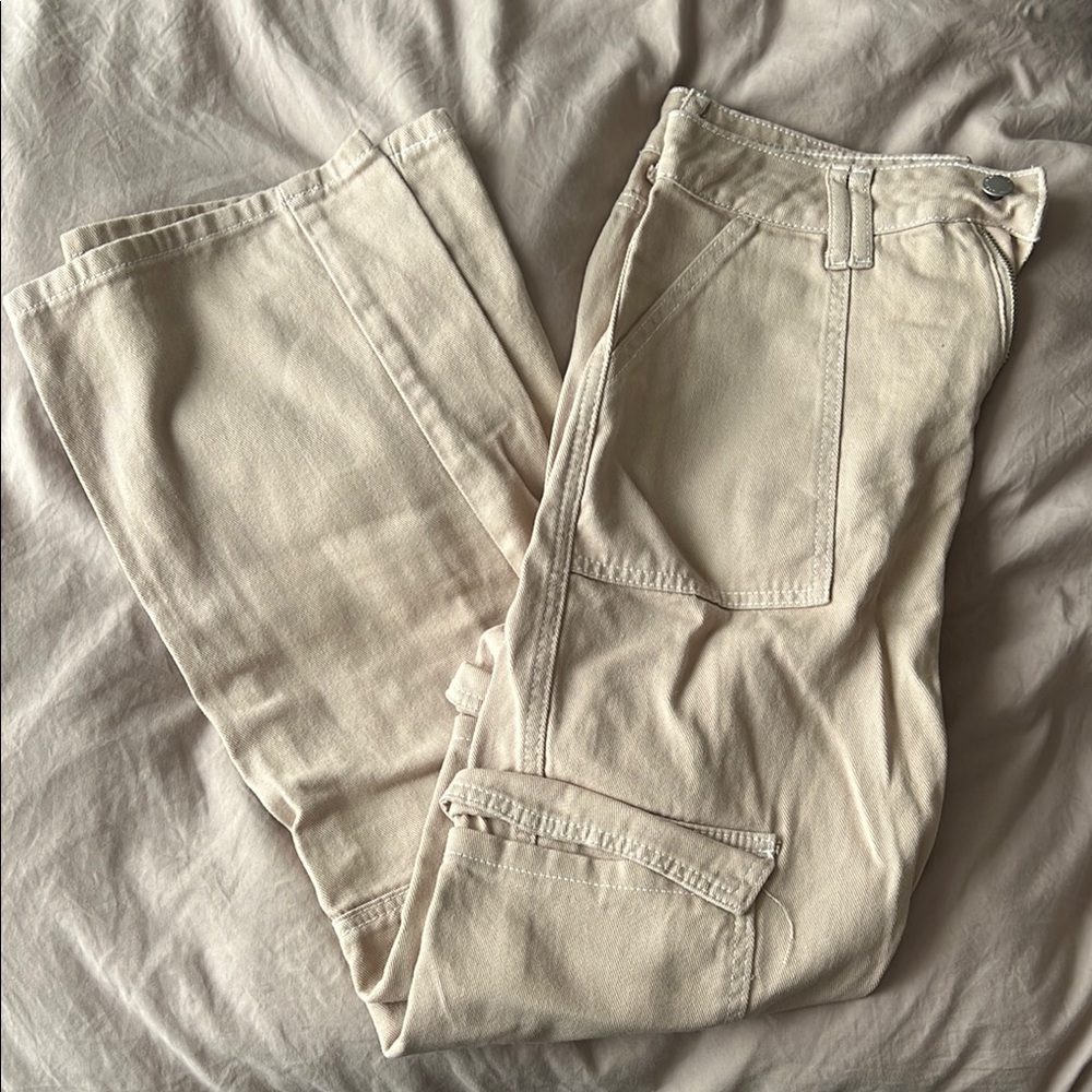 SHEIN cargo straight leg pants